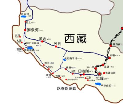 2026西藏珠峰大本營經典8日-拉薩接團